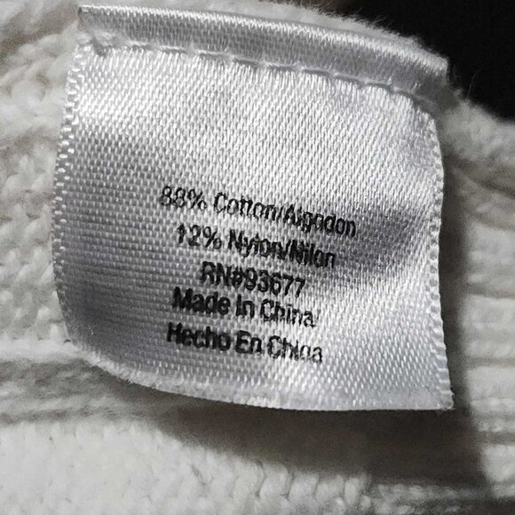 Vintage 90s classic basic white crewneck cable knit sweater from St Johns Bay - Picture 9 of 12